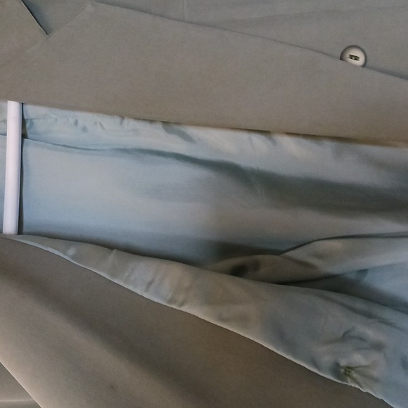 Fully Lined Jacket & Skirt In Light Green - Picture 4 of 8